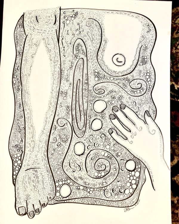 Pieces of Me - 18" x 24" - Image 6
