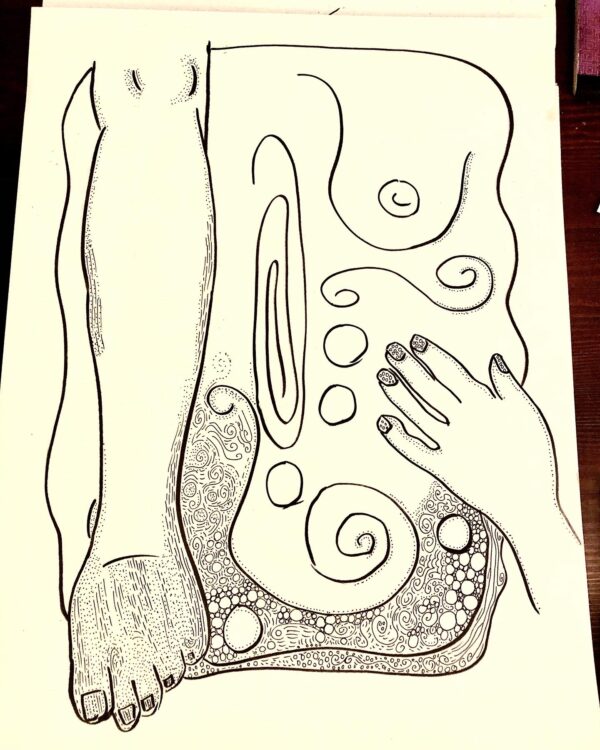 Pieces of Me - 18" x 24" - Image 7