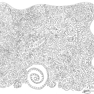 Doodle - 9" x 12"