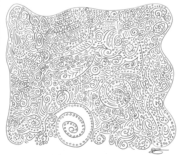 Doodle - 9" x 12"